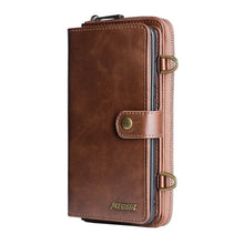 Charger l'image dans la galerie, Étui à rabat en cuir pour iPhone