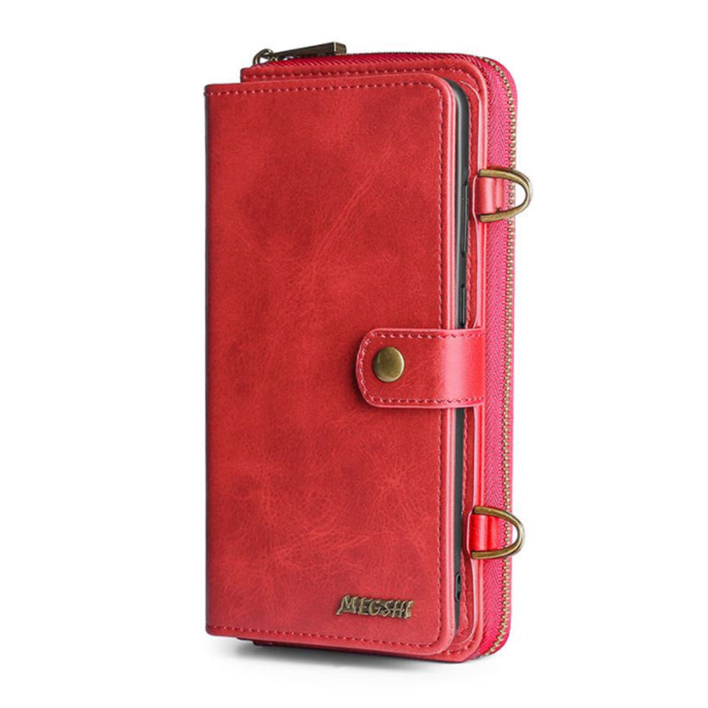 Funda de cuero con tapa para iPhone