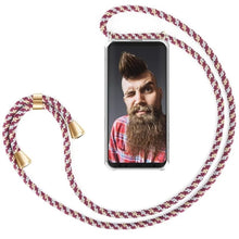 Charger l'image dans la galerie, Coque Transparente Rigide Antichoc Avec Bandoulière Pour Samsung