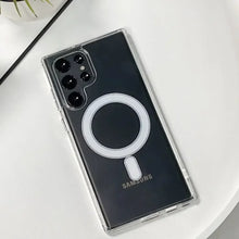 Charger l'image dans la galerie, Coque Transparente MagSafe pour Samsung série S24
