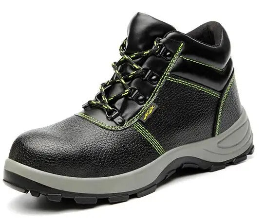 Chaussure de sécurité d'Hiver en Cuir avec Embout en Acier, Anti-Perforation