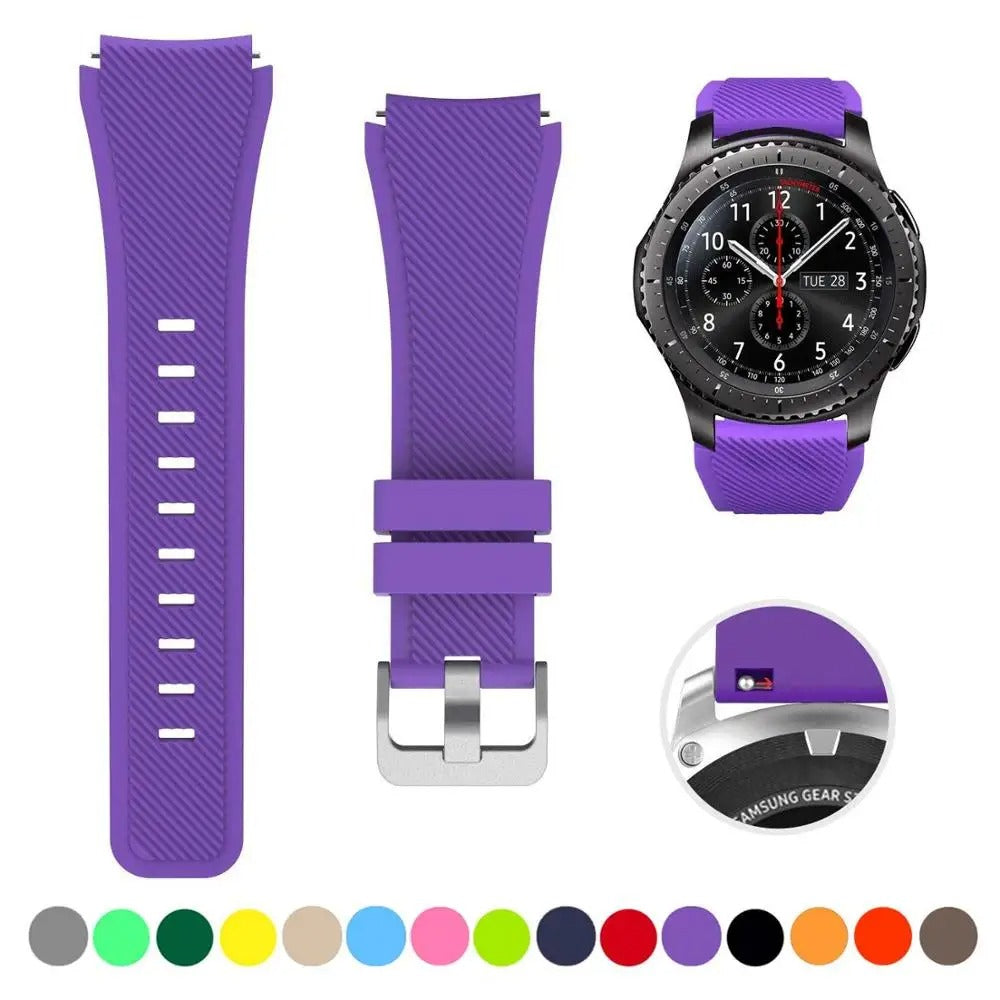 Bracelet en silicone pour Samsung Galaxy Watch