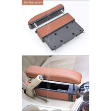 Charger l'image dans la galerie, 2 en 1 Accoudoir de voiture et organisateur en cuire réglable - Accoudoirs