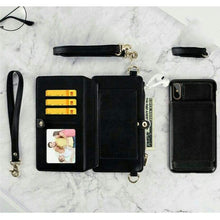 Charger l'image dans la galerie, 2 en 1 Sac à bandoulière et Coque pour protéger votre iPhone! - iPhone 6 / Noir