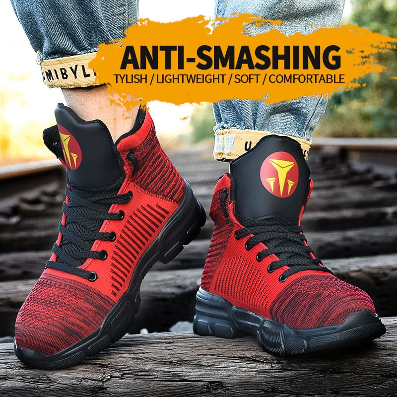 Chaussure de sécurité légère et indestructible Unisexe