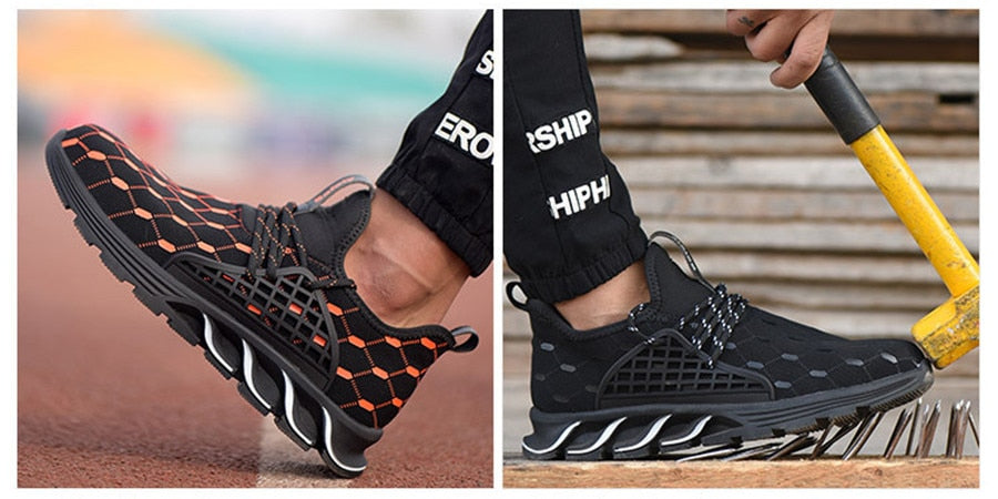 Chaussure de sécurité légère et indestructible Unisexe