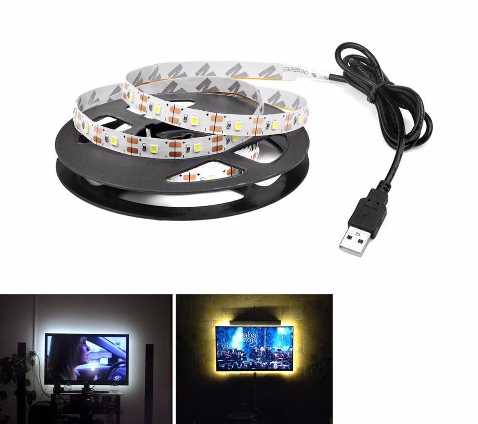 Ruban d'éclairage Multi-Couleurs à LED USB pour HDTV LED Strips