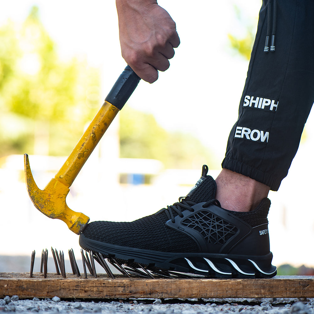 Chaussure de sécurité légère et indestructible Unisexe
