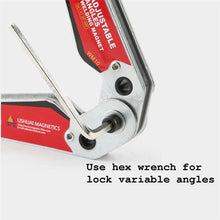 Charger l'image dans la galerie, Support magnétique de soudage Angles réglables 20 ° -200 ° Matériaux magnétiques