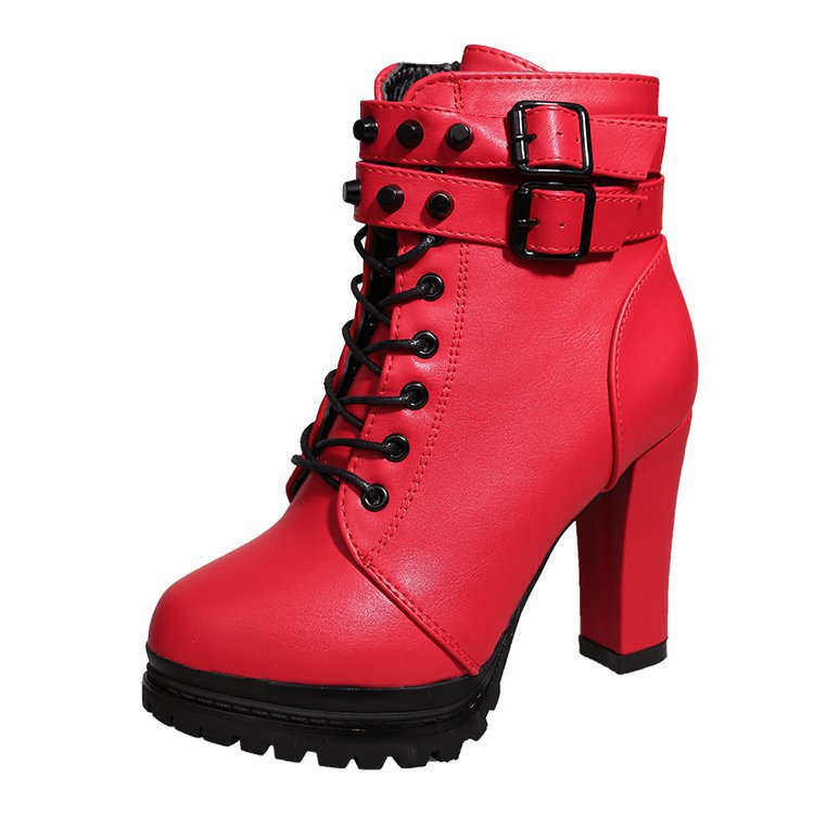 Bottines pour femmes à talon haut