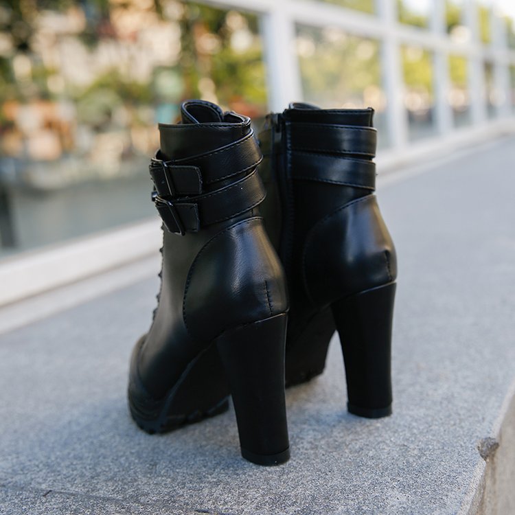 Bottines pour femmes à talon haut
