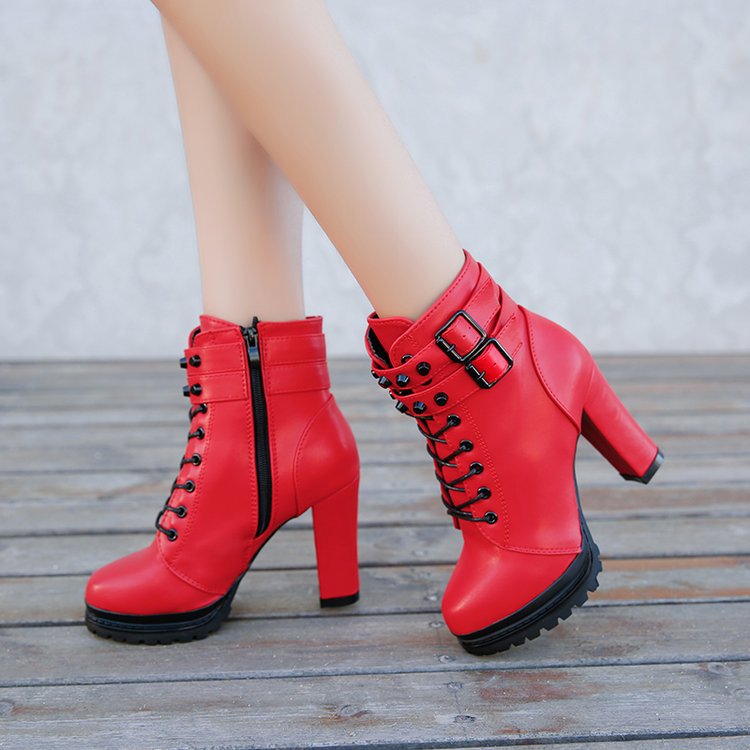Bottines pour femmes à talon haut