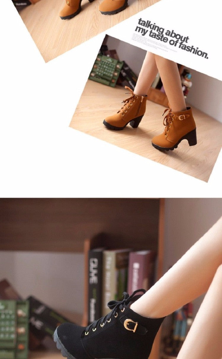 Bottines a Talon pour femmes