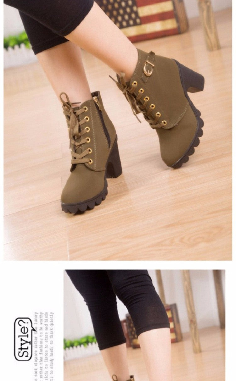 Bottines a Talon pour femmes