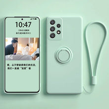 Charger l'image dans la galerie, Coque silicone mate avec support pour samsung II