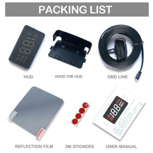 Charger l'image dans la galerie, HUD: Afficheur tête haute pour votre voiture