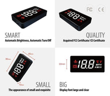 Charger l'image dans la galerie, HUD: Afficheur tête haute pour votre voiture