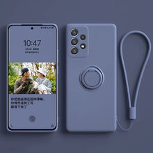 Charger l'image dans la galerie, Coque silicone mate avec support pour samsung II