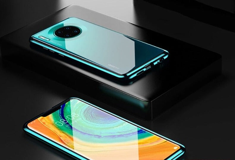 Coque deux faces à Adsorption Magnétique Super Résistante Pour iPhone