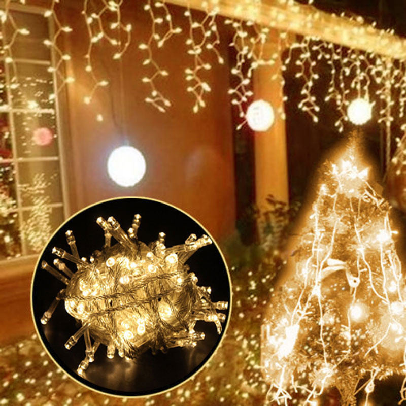 Guirlande Lumineuse LED Type Rideau pour Noël