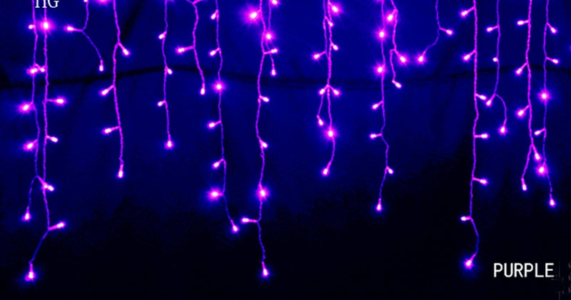 Guirlande Lumineuse LED Type Rideau pour Noël