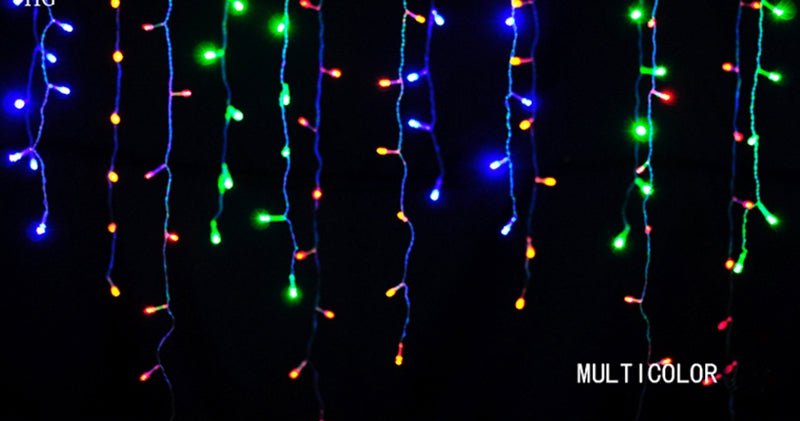 Guirlande Lumineuse LED Type Rideau pour Noël
