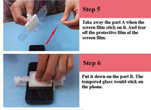 Charger l'image dans la galerie, Outil de collage de film protecteur d'écran pour téléphone de moins de 6 pouces