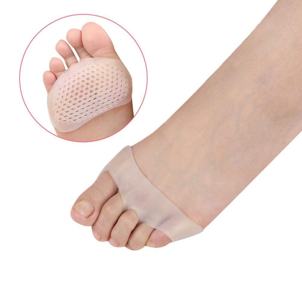 Coussinets à l'avant-pied métatarsiens respirants-lot de 2 Coussinets Blanc