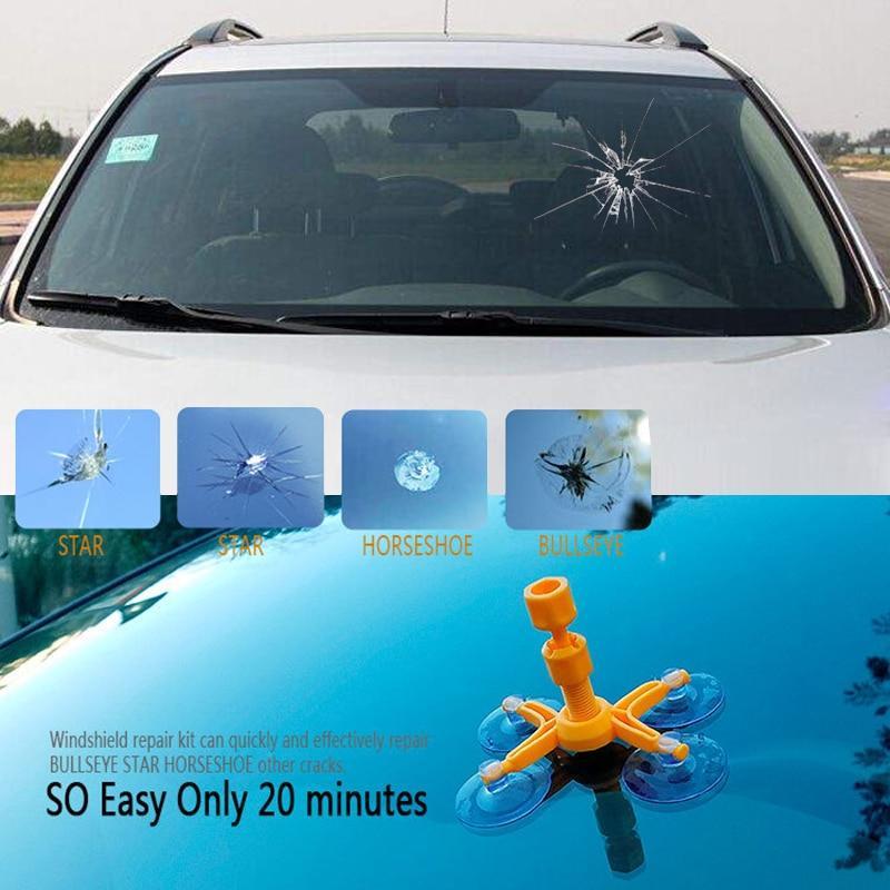 Kit de réparation de verre fissuré de voiture & fenêtres