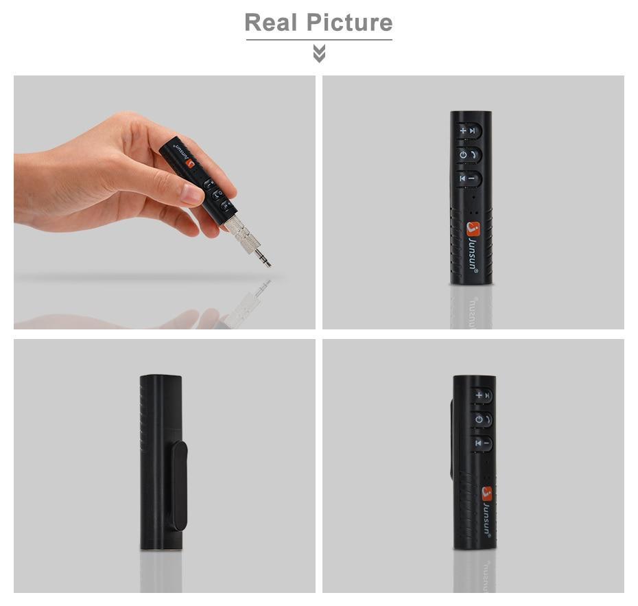 Receptor Bluetooth, adaptador de audio inalámbrico con salida de audio de 3,5 mm