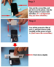 Charger l'image dans la galerie, Outil de collage de film protecteur d'écran pour téléphone de moins de 6 pouces