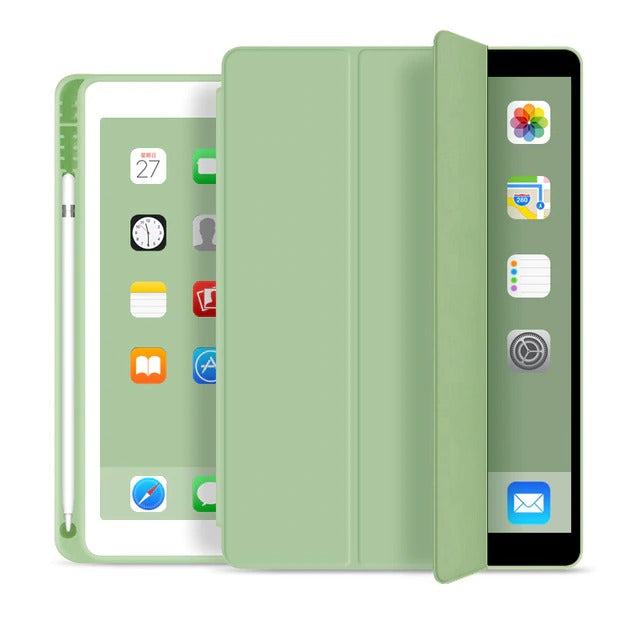 Coque à Adsorption Magnétique Antichoc en cuir pour iPad