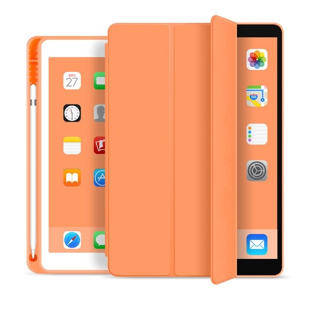 Coque à Adsorption Magnétique Antichoc en cuir pour iPad
