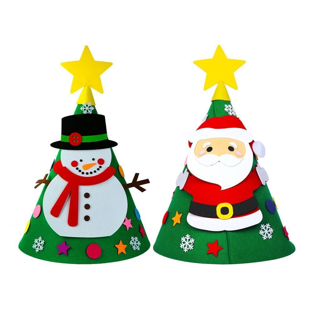 Arbre de Noël en Feutre (Meilleur Cadeau pour Les Enfants) Trees