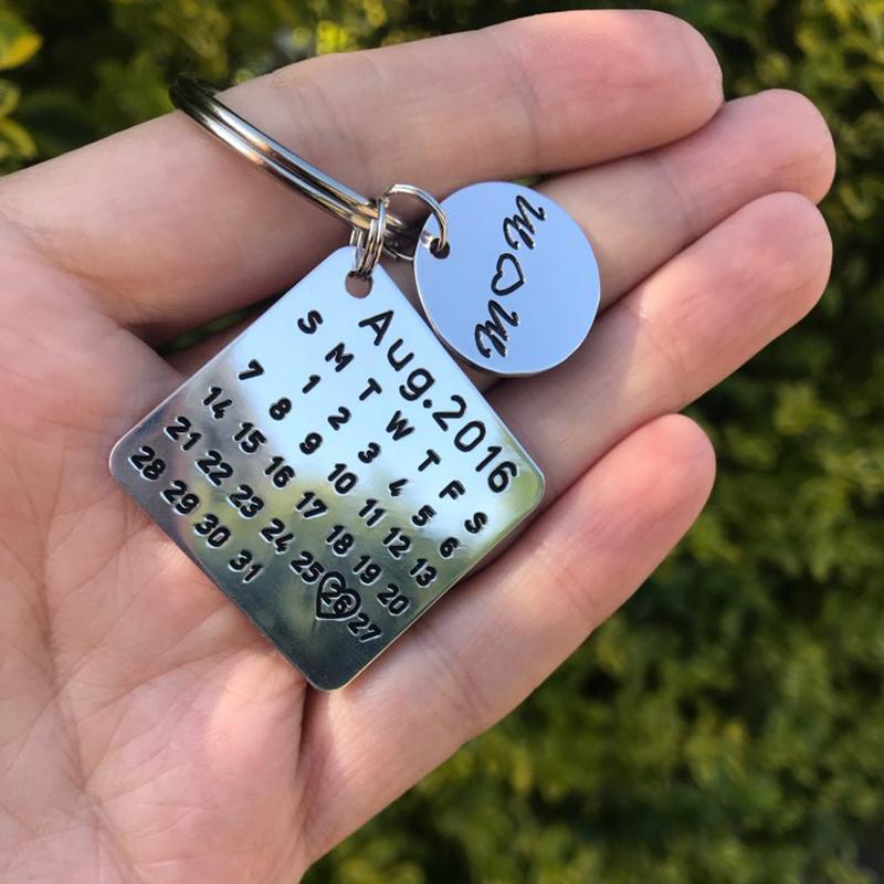 Porte clé calendrier personnalisé Key Chains