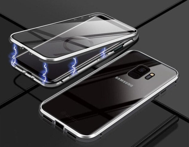 Coque deux faces à Adsorption Magnétique Super Résistante Pour iPhone