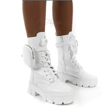 Charger l'image dans la galerie, Bottines femme avec pochette