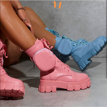 Charger l'image dans la galerie, Bottines femme avec pochette