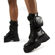 Charger l'image dans la galerie, Bottines femme avec pochette