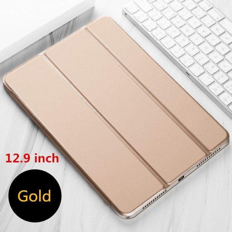 Coque à Adsorption Magnétique Antichoc en cuir pour iPad