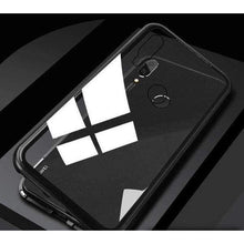 Charger l'image dans la galerie, COQUE À ADSORPTION MAGNÉTIQUE SUPER RÉSISTANTE POUR HUAWEI NOVA - Nova 3 / Noir Arrière-transparent - Fitted Cases