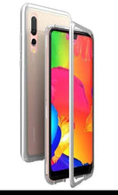 Charger l'image dans la galerie, COQUE À ADSORPTION MAGNÉTIQUE SUPER RÉSISTANTE POUR HUAWEI - P20 / Argent arrière transparent - Fitted Cases