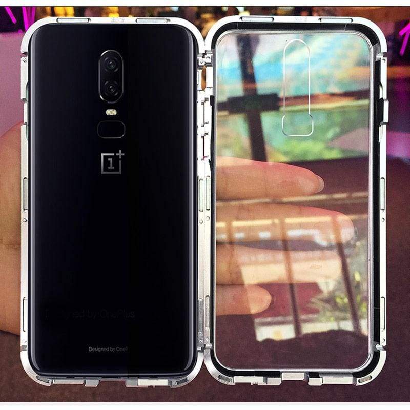 Coque à Adsorption Magnétique Super Résistante Pour One Plus - Équipée Cas