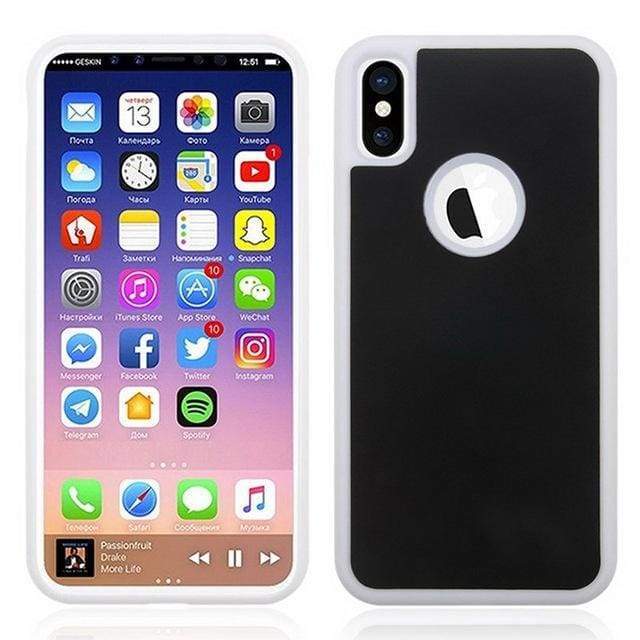 Coque Anti-Gravité Pour iPhone - iPhone X / Blanc - iPhone Cases