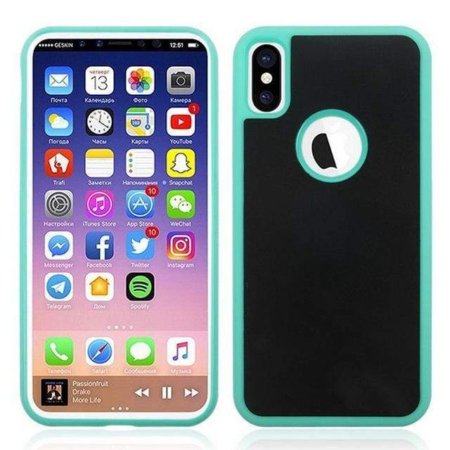 Coque Anti-Gravité Pour iPhone - iPhone X / Vert - iPhone Cases