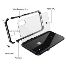 Charger l'image dans la galerie, Coque Antichoc en verre trempé 9H très haute protection Pour iPhone