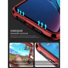 Charger l'image dans la galerie, Coque de luxe en chrome transparent haute protection pour iPhone