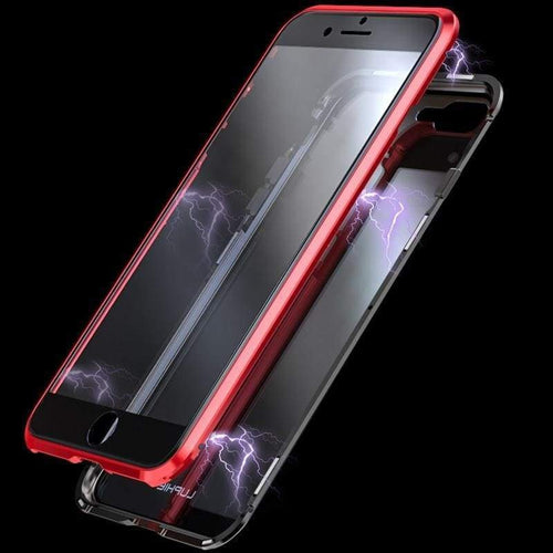 Coque deux faces à Adsorption Magnétique Super Résistante Pour iPhone