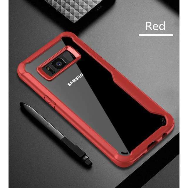 Coque en silicone TPU Hautement résistante Pour Samsung S10 S10+ S10 lite - Samsung S10 / Rouge