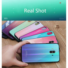 Charger l'image dans la galerie, Coque en verre trempé de luxe Arc-En-Ciel pour Huawei - Fitted Cases